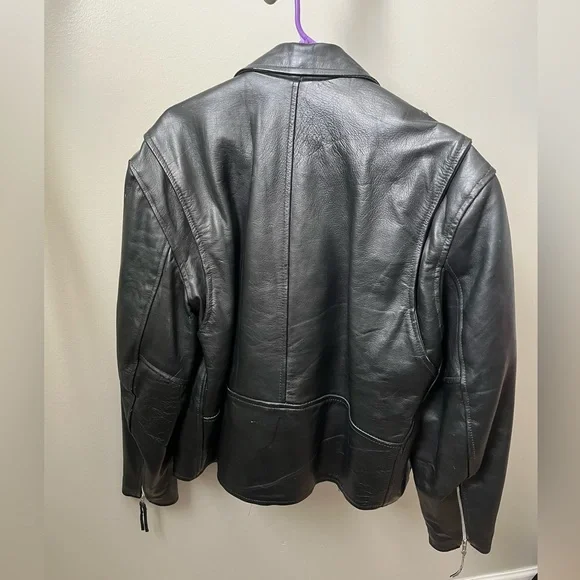 Biker’s leather stuff leather jacket - Picture 2 of 8
